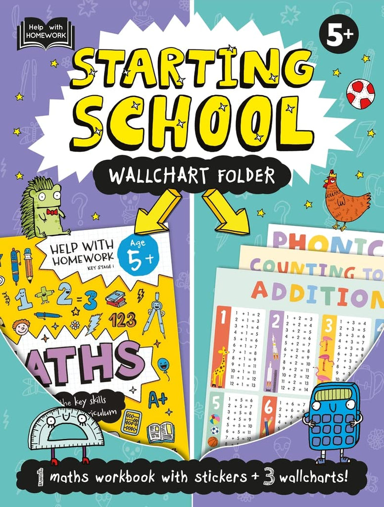 Help With Homework: 5+ Starting School Wallchart Folderb