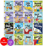 Biff, Chip and Kipper Level Stage 2 Read with Oxford: 4+: 16 Books Collection Set