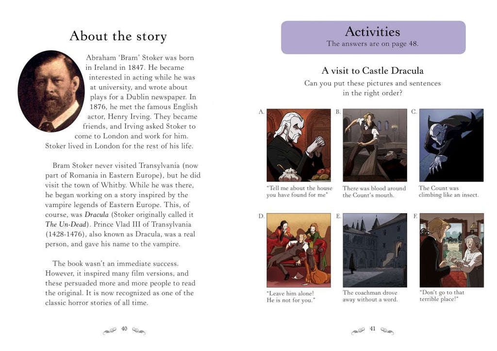 Dracula ( Usborne Storybook Reading Library Level 3 )