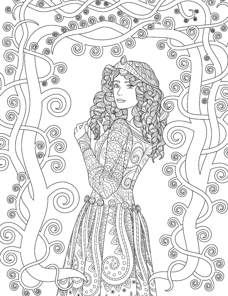 Fashion- Colouring Book for Adults