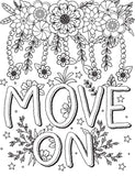 Motivation- Colouring Book for Adults