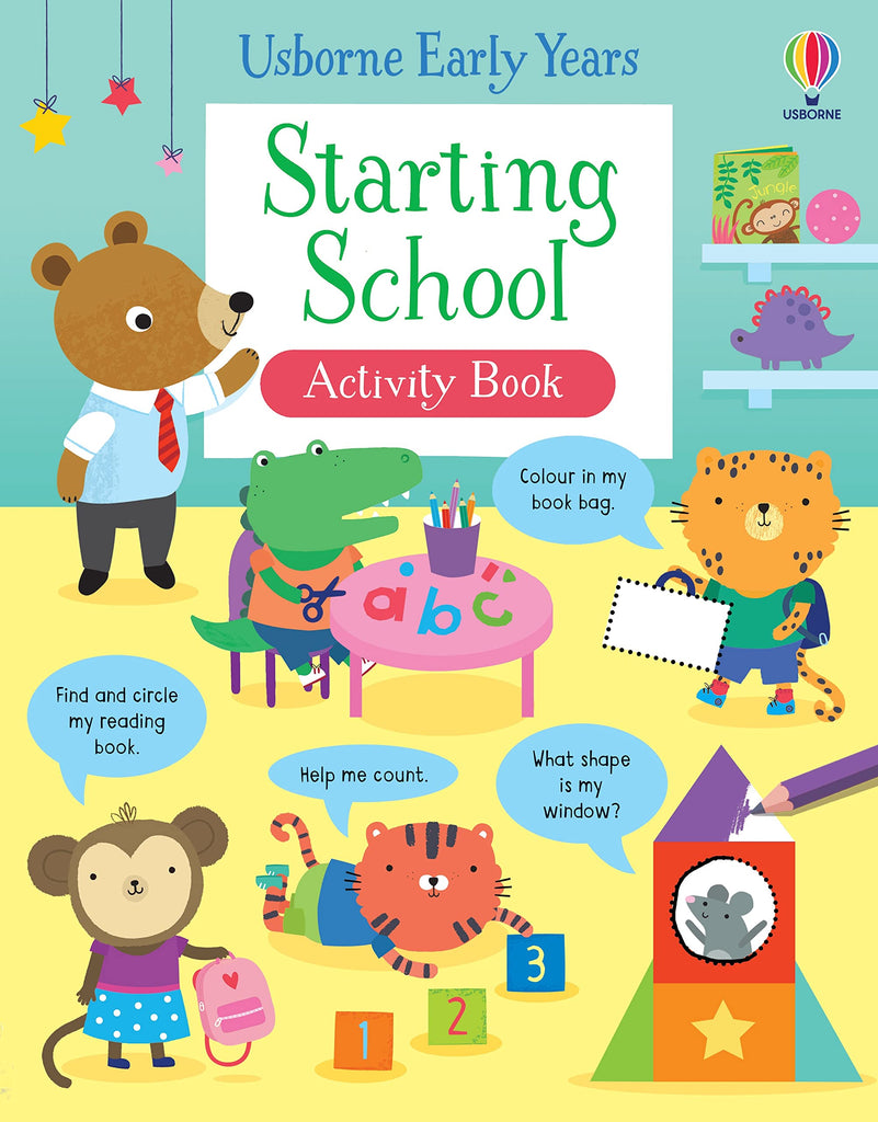 Starting School Activity Book (Usborne Early years)