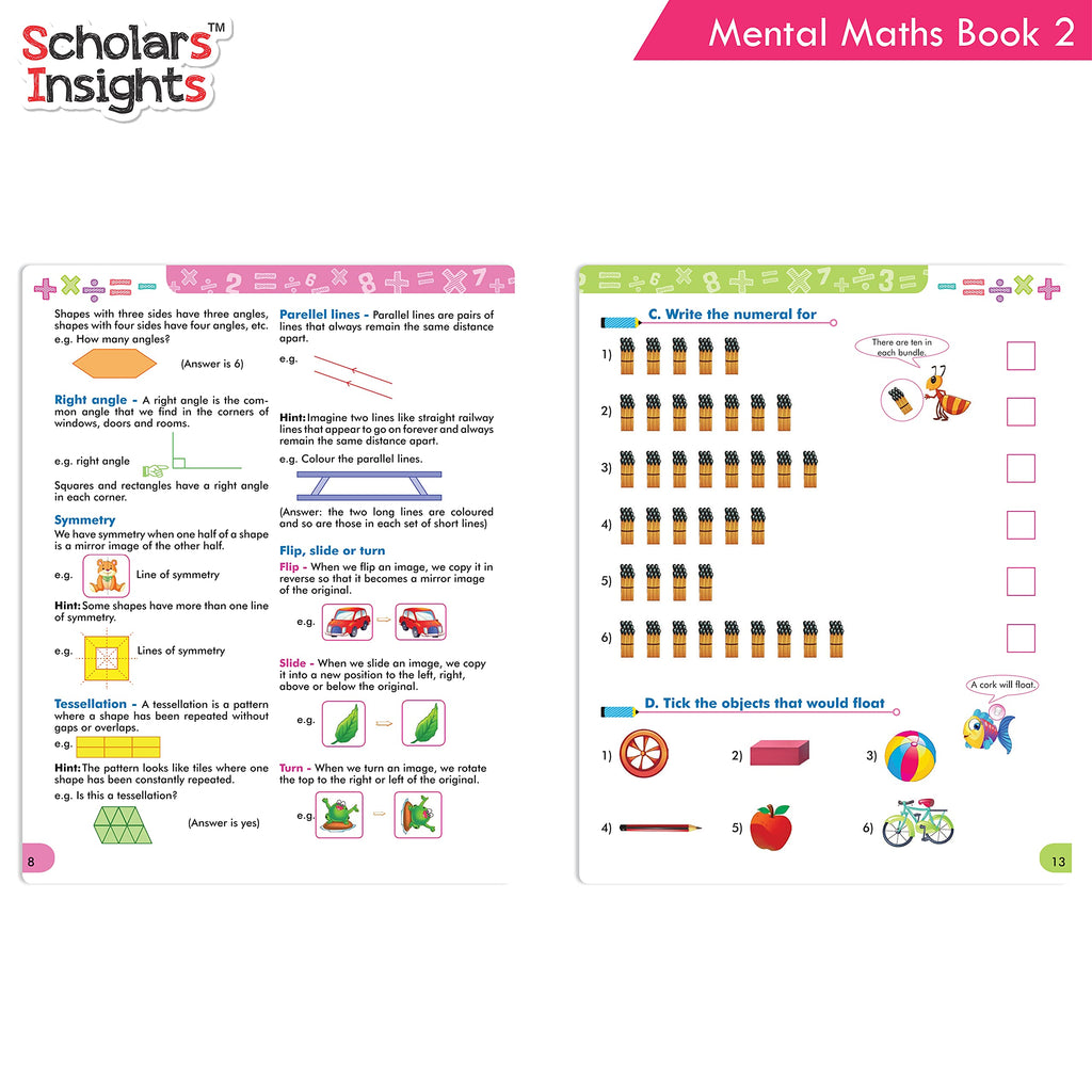 Mental Maths Book 2 - Scholars Insights