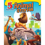 5 minute Animal Stories ( Large Print )