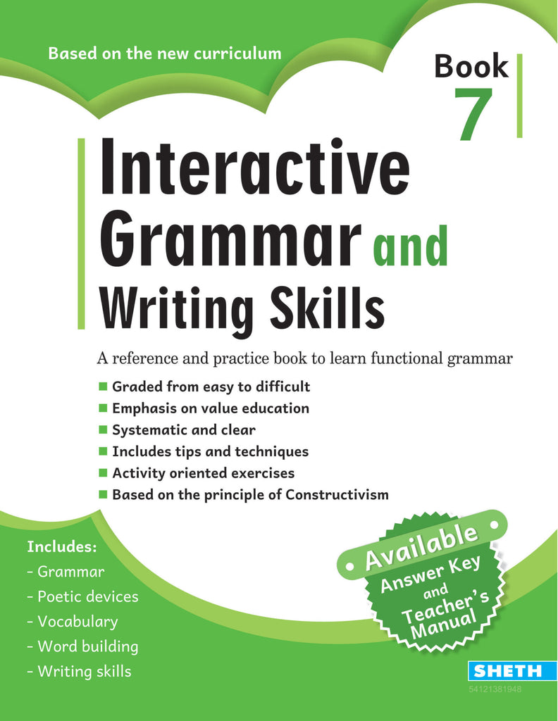 Interactive Grammar and Writing Skills Book 7