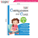 Comprehension and Cloze BOOK 3 (Scholars insights) 6-9 years Bookynotes 