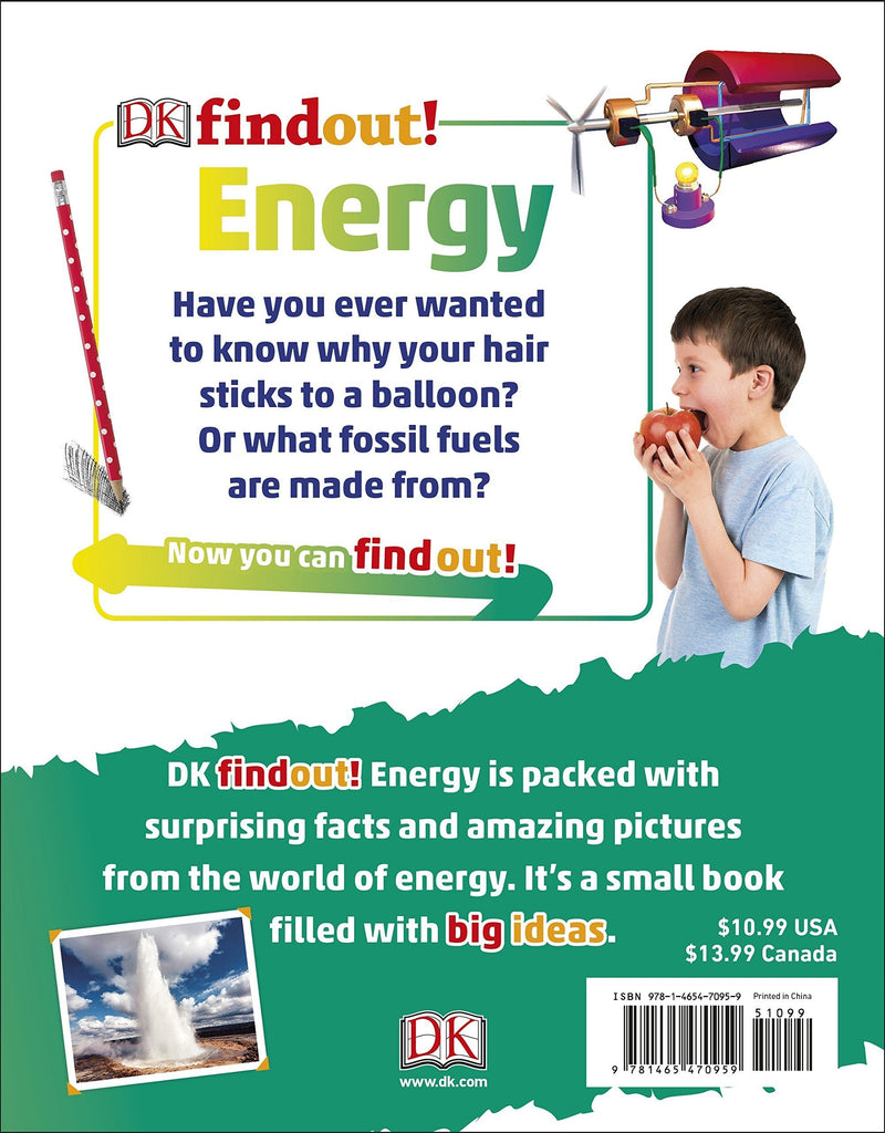 Dk Find out Energy 6-9 years BookyNotes 