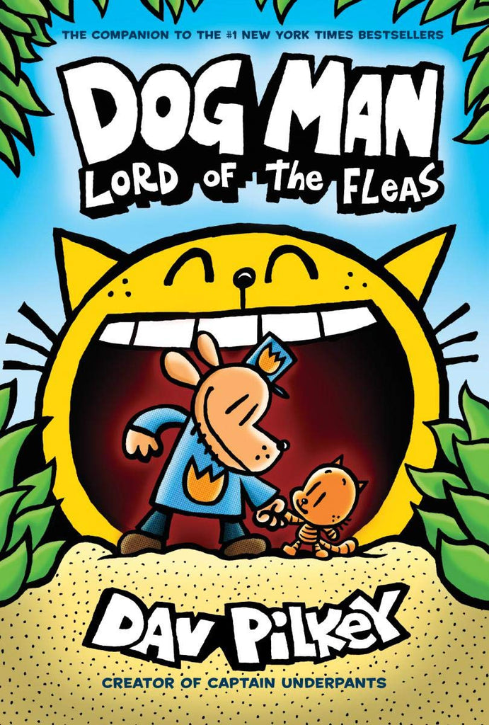 Dog Man Lord of the Fleas (Dog Man #5) 6-9 years BookyNotes 