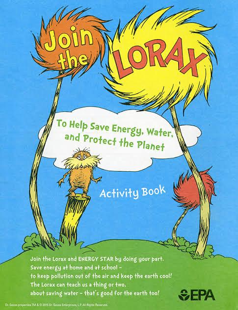 Dr. Seuss- THE LORAX 6-9 years BookyNotes 