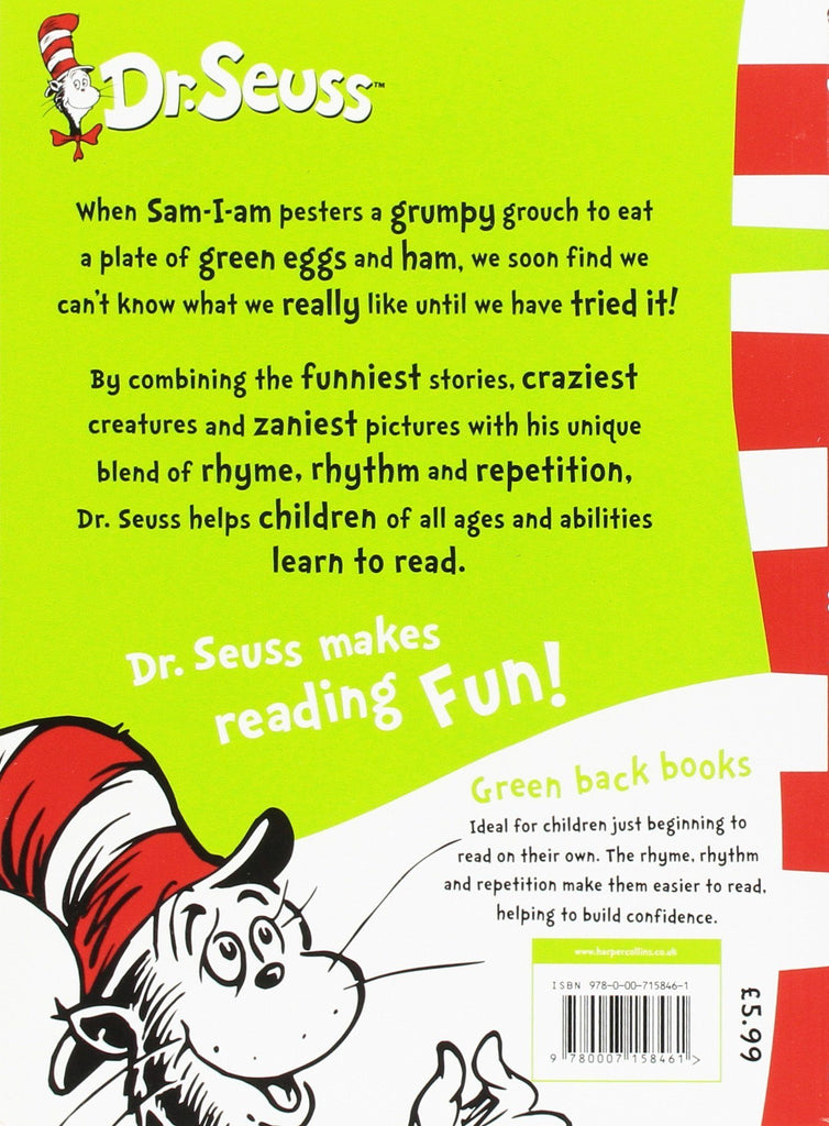 Dr.Seuss- Green Eggs And HAM 0-5 years BookyNotes 