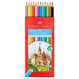 FABER-CASTELL 12 Long Colour Pencils Coloring & Activity BookyNotes 