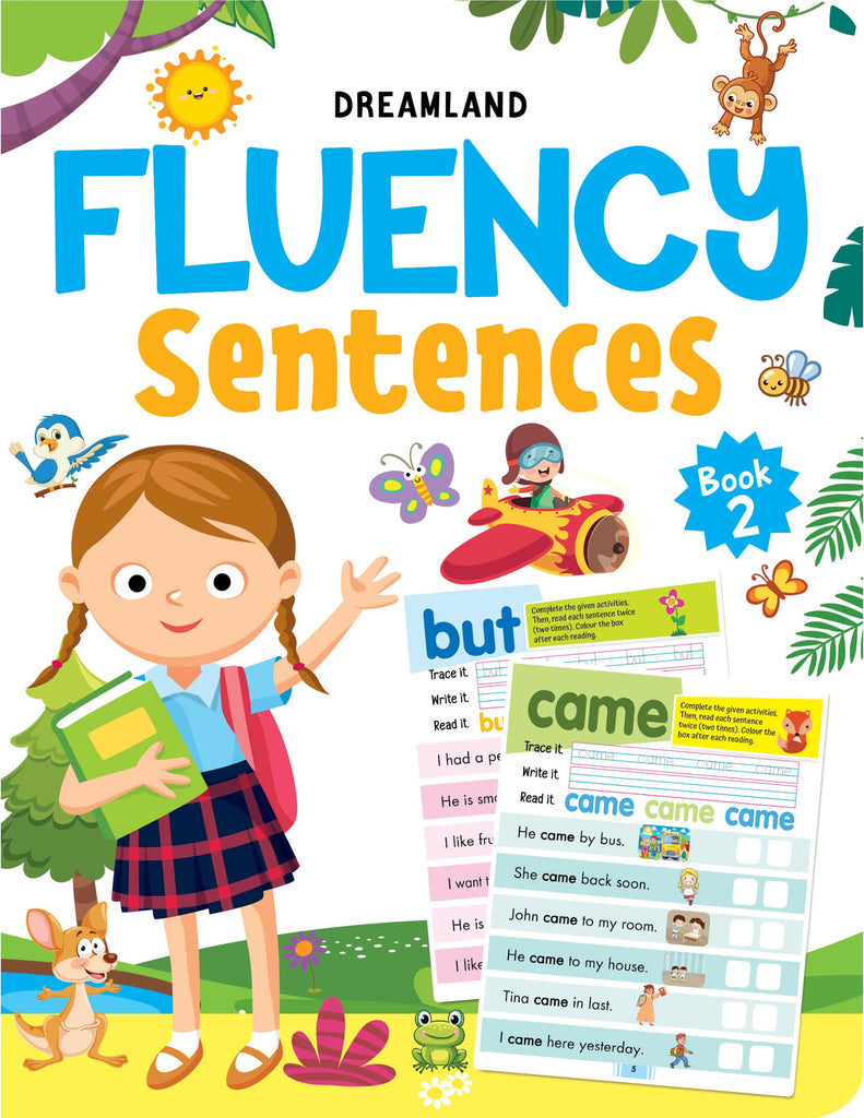 Fluency Sentences Book 2 6-9 years BookyNotes 