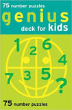 Genius Deck for Kids: 75 Number Puzzles (Genius Decks) 6-9 years BookyNotes 