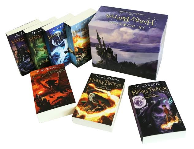 Harry Potter Paperback Box Set (Books 1-7) Bookynotes 