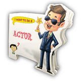 I want to be a actor 0-5 years BookyNotes 