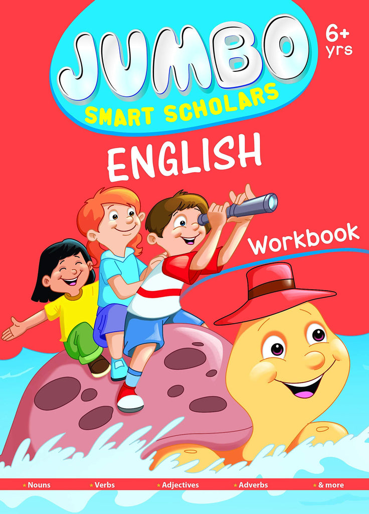 Jumbo Smart scholars English Workbook 6-9 years BookyNotes 