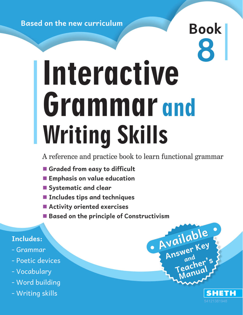 Interactive Grammar and Writing Skills Book 8