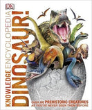Knowledge Encyclopedia Dinosaur ! Over 60 Prehistoric Creatures as You've Never Seen Them Before 9-12 years BookyNotes 