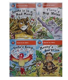 Start Reading, Level 6, Book Band orange, 4 Book Set, Down in the Jungle 5-6 years
