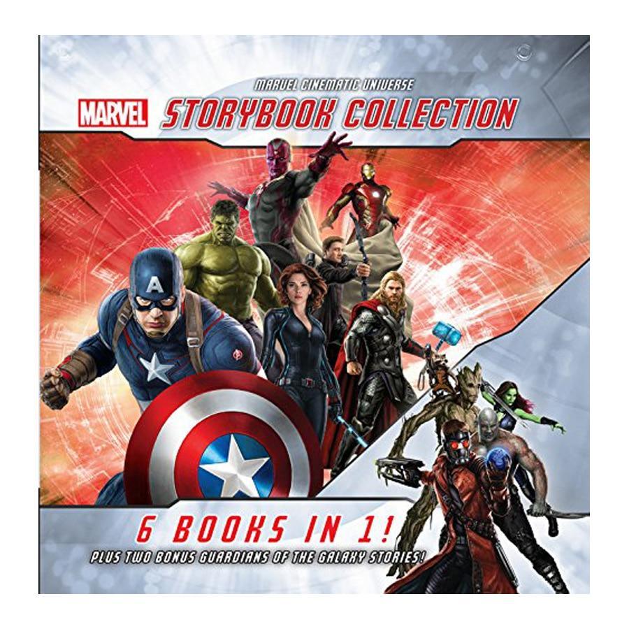MARVEL STORYBOOK COLLECTION 6 BOOKS IN1! 6-9 years BookyNotes 