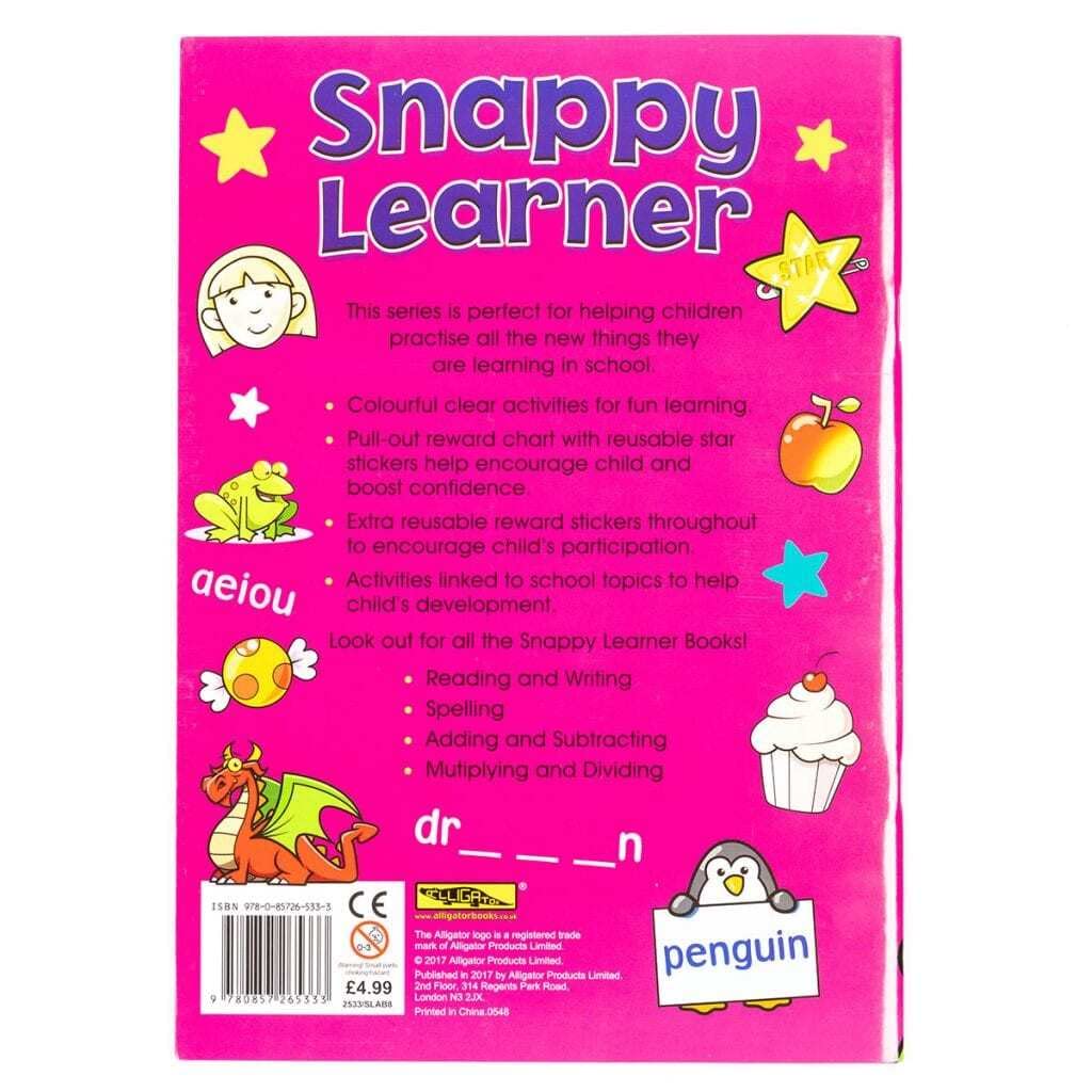 Snappy Learner: Spelling - Ages 6-8
