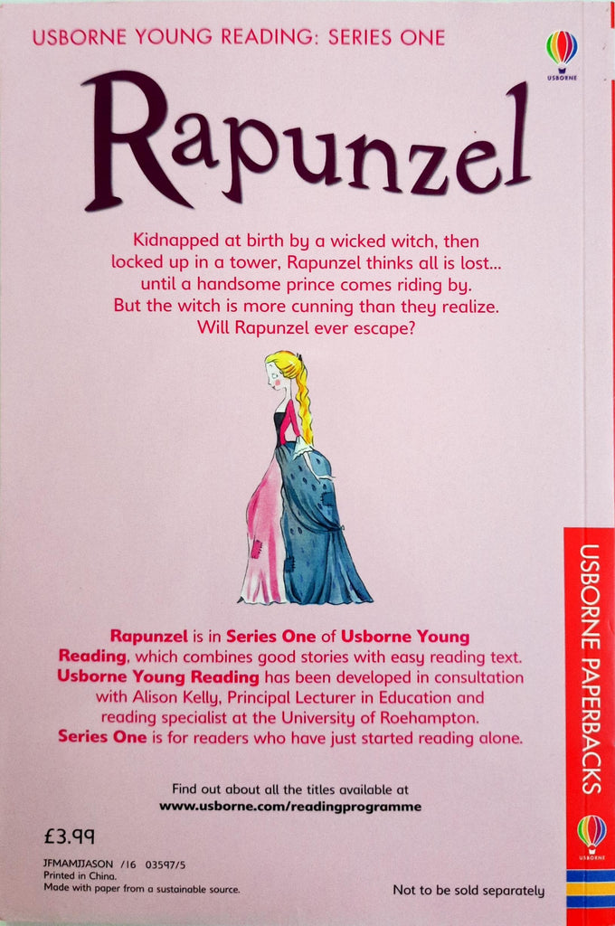 Rapunzel ( Usborne Young Reading ) 6-9 years BookyNotes 