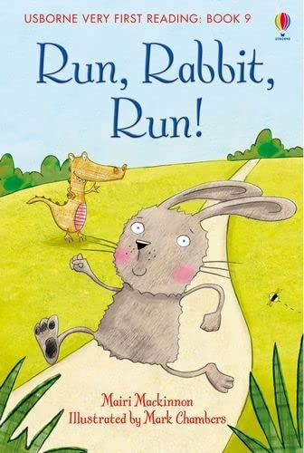 Run, Rabbit, Run  ( Usborne Very First Reading )