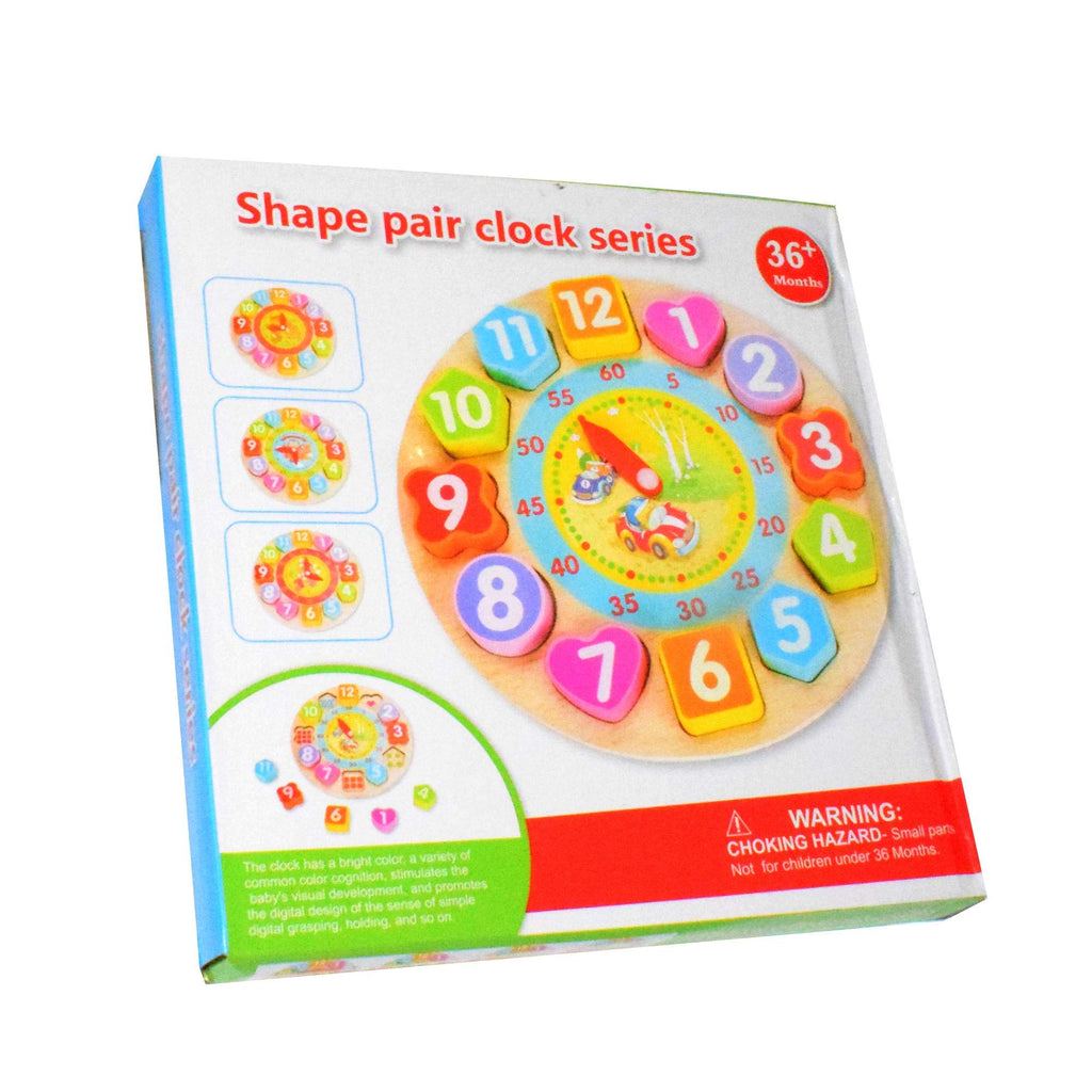 Shape Pair Clock Series Toys BookyNotes 