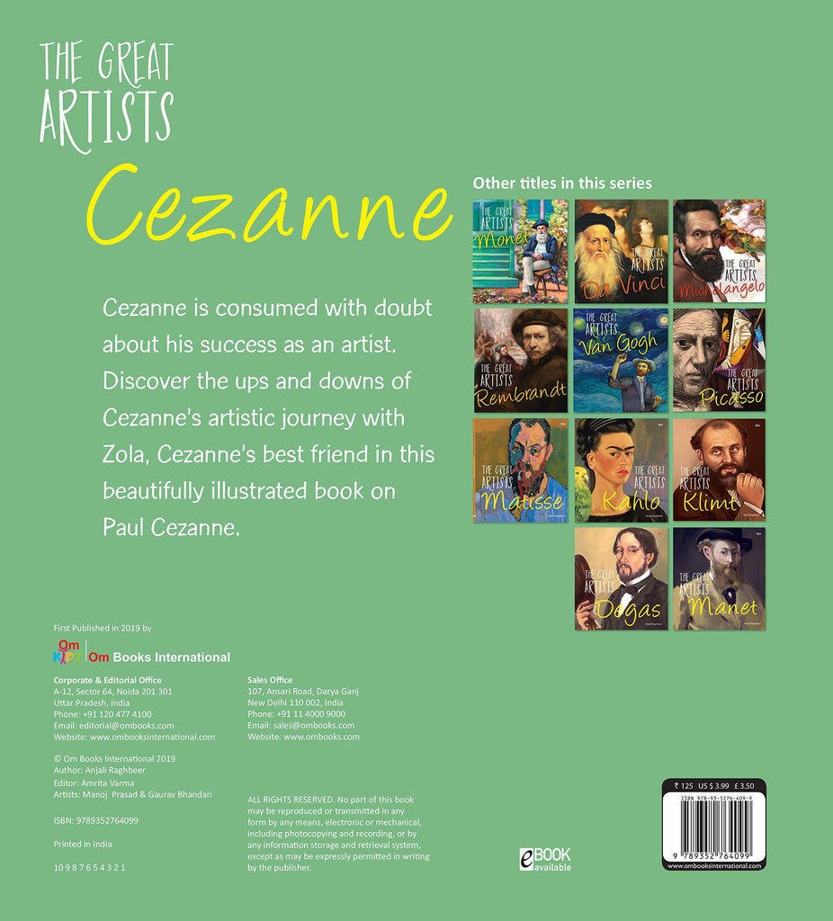 The Artists ( Cezanne ) 6-9 years BookyNotes 