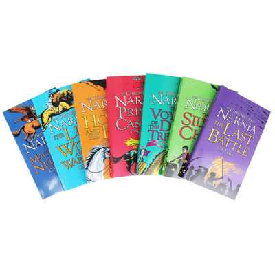 The Chronicles of Narnia 7 Books Box Set By C.S. Lewis 9-12 years BookyNotes 
