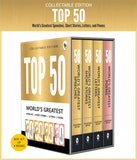 Top 50 World’s Greatest Short Stories, Speeches, Letters & Poems, COLLECTABLE EDITION (Box Set of 4 Books) Young adult BookyNotes 