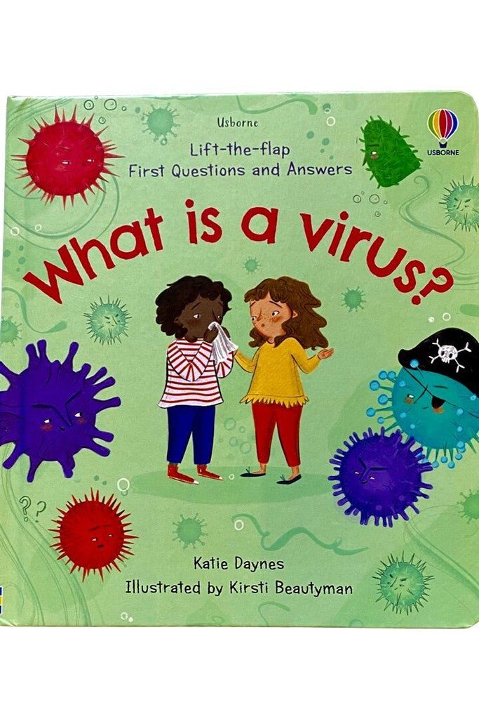 What is a Virus ? Usborne Lift-the-flap Very First Questions and Answers 0-5 years BookyNotes 