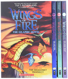Wings of Fire Graphic Paperback Box Set (The Dragonet Prophecy, The Lost Heir, The Hidden Kingdom and The Dark Secret)